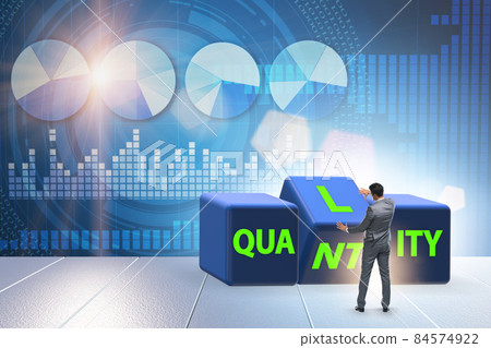 Dilemma of quantity versus quality 84574922