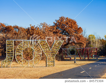 Christmas decoration in Mitch Park Christmas decoration in Mitch Park 84575304