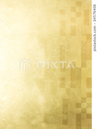 Gold leaf background (background material) block 84576406