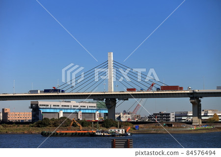 首都高速公路葛飾豎琴橋 首都高速公路葛飾豎琴橋 84576494