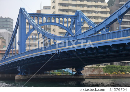 Sumidagawa and Kiyosubashi Bridge 84576704