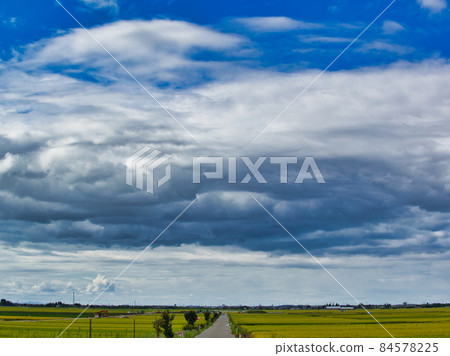UFO-like clouds 84578225