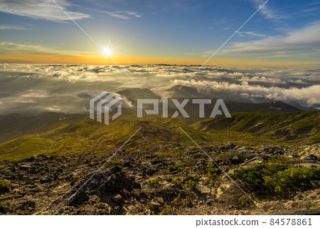 Mt. Ontake 9th Station, coming from Ishimuro Sanso (Mitake, Kiso-cho, Kiso-gun, Nagano) * Shooting position in the comment section of the work 84578861