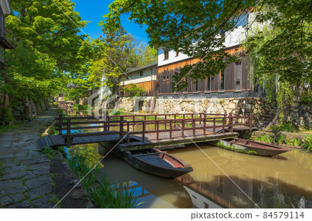 Omihachiman Hachimanbori townscape 84579114