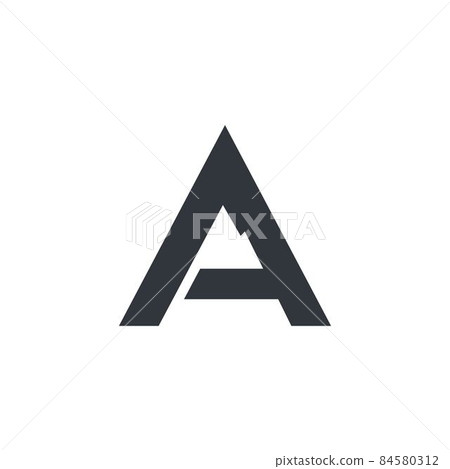 Letter a logo illustration Letter a logo illustration 84580312