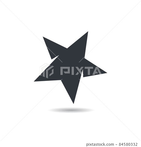 Star logo vector icon Star logo vector icon 84580332