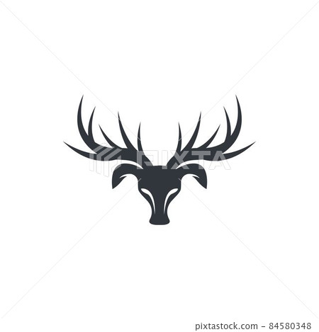 Deer logo vector illustraation Deer logo vector illustraation 84580348