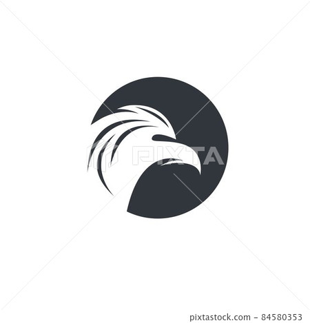 Eagle logo vector icon 84580353