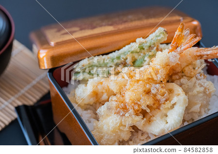 Tenju Tendon close-up material Tenju Tendon close-up material 84582858