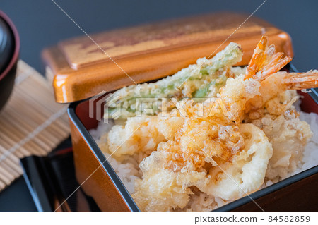 Tenju Tendon close-up material Tenju Tendon close-up material 84582859