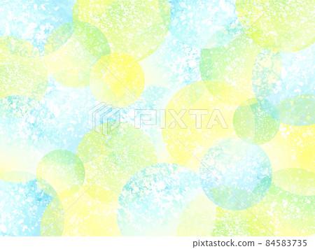 黃色和淺藍色水彩背景 黃色和淺藍色水彩背景 84583735
