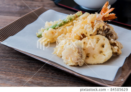 天婦羅 天婦羅 日本餐具分類 優質特寫材料 84585629