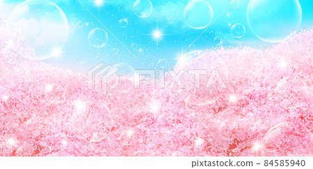 櫻花春天花背景 84585940