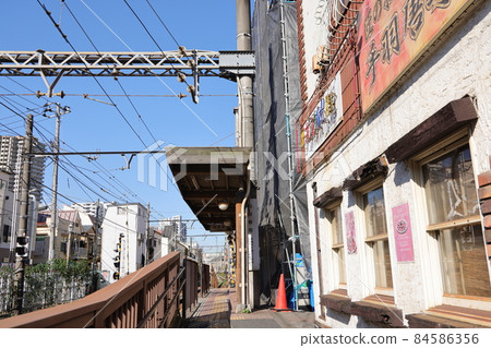 Scenery of Tokyo Sakura Minowabashi Station 84586356