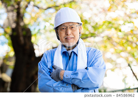 Men's work clothes outdoor helmet 84586962