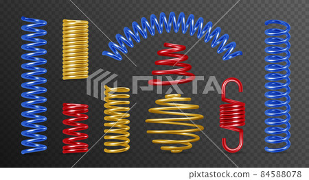 Metal Spring Colored Set 84588078
