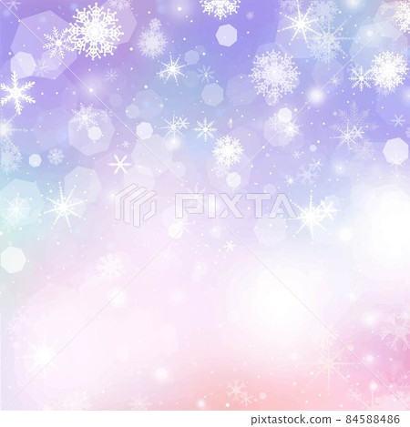 Elegant and fantastic snowflake gradient vector illustration gradient background material Elegant and fantastic snowflake gradient vector illustration gradient background material 84588486