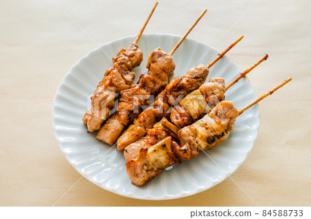 Yakitori chicken thigh Yakitori chicken thigh 84588733