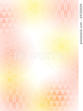 Red-based fluffy pattern background vertical 84588894