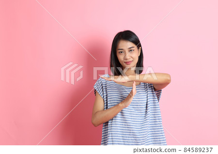 Mixed Race Woman Mixed Race Woman 84589237