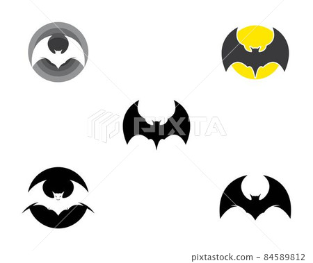 Bat vector icon illustration 84589812