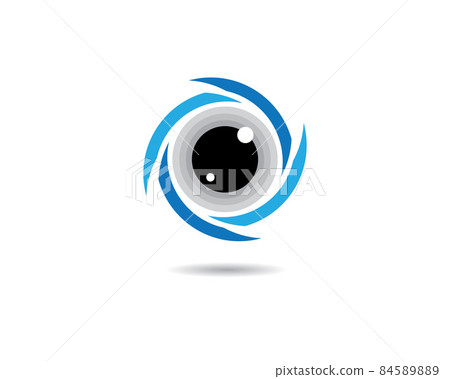 Eye vector icon 84589889