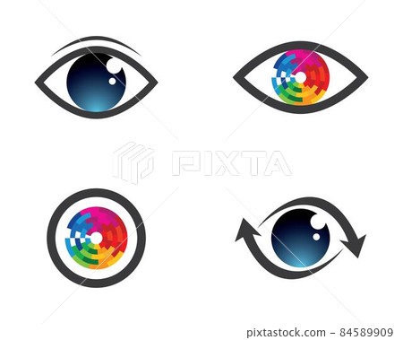 Eye vector icon Eye vector icon 84589909