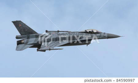 Polish Air Force F-16C Block 52+ "Tiger Demo Team" Level Flight Polish Air Force F-16C Block 52+ "Tiger Demo Team" Level Flight 84590997