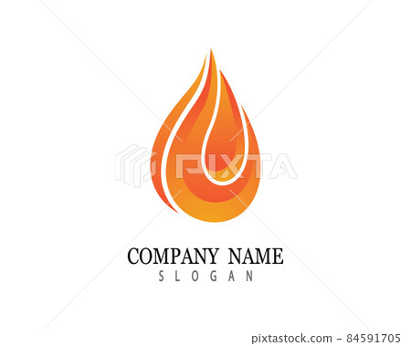 Gas and oil icon vector Gas and oil icon vector 84591705