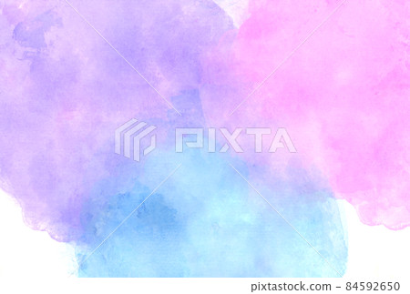 背景材質_水彩紋理_粉彩 84592650