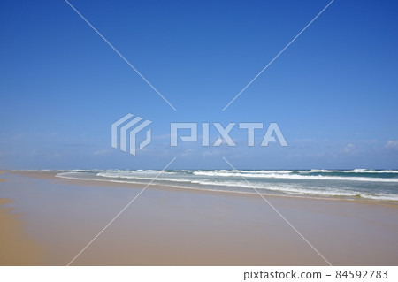 世界上最大的沙島弗雷澤島 75 英里長的白色沙灘超過 100 公里 84592783