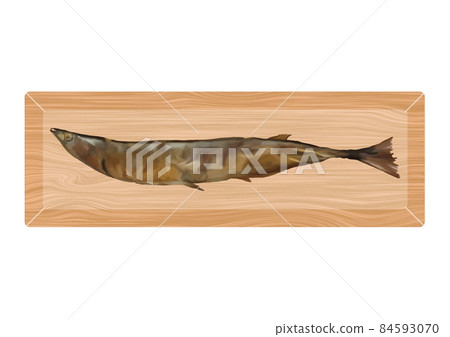 烤太平洋刀魚 84593070
