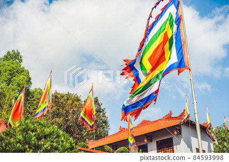 Traditional Festival flags of Vietnam Five Elements Flag Traditional Festival flags of Vietnam Five Elements Flag 84593998