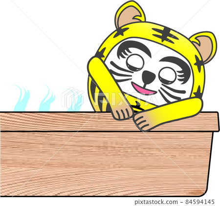 老虎 虎 達摩吉祥娃娃 84594145