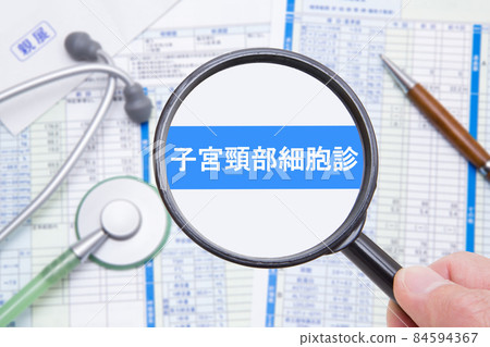 Cervical cytology medical image 84594367