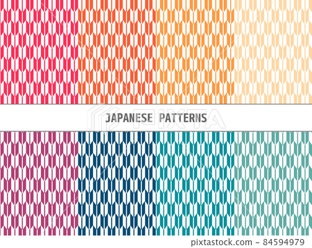 日本圖案箭羽套裝色板 yabane 箭羽背景材料背景圖案傳統壁紙無縫復古 日本圖案箭羽套裝色板 yabane 箭羽背景材料背景圖案傳統壁紙無縫復古 84594979