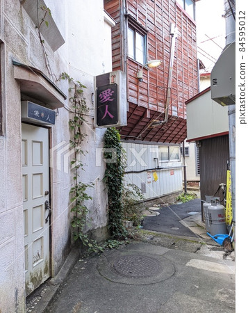 Showa retro cityscape Showa retro cityscape 84595012