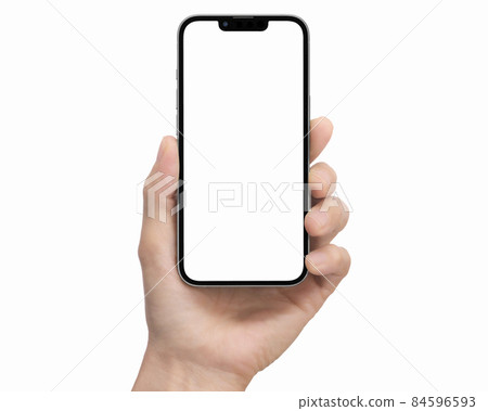 Hand with smartphone 84596593