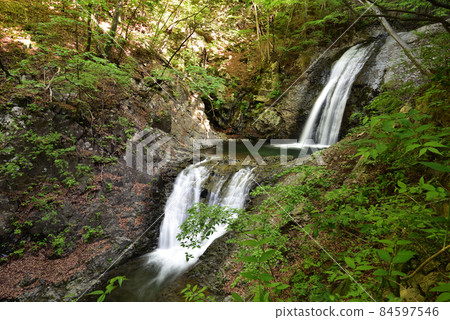 Taiko Shiobara Waterfall, Shiobara, Nichien Momiji Line, Tochigi Prefecture 84597546