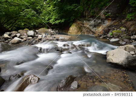 Happogahara, trekking, Takahara, sheet pile, Tochigi prefecture 84598311