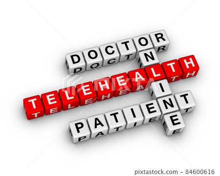 Virtual Visit Telehealth Doctor and Patient 84600616