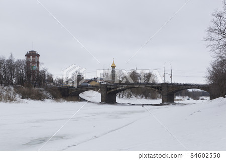 October bridge in Vologda 84602550