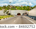 Road tunnel in Sochi. Russia 84602752