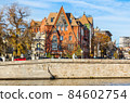 Prechistenskaya embankment in Moscow, Russia 84602754