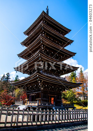 仙台市釋義淨土宗極樂山清寶寺五層寶塔開書 84603273