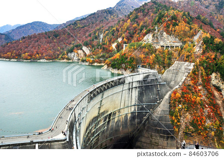 立山黑部阿爾卑斯山脈路線金州黑部水壩 立山黑部阿爾卑斯山脈路線金州黑部水壩 84603706