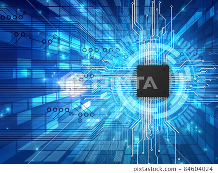 Technology cyberspace background material Technology cyberspace background material 84604024