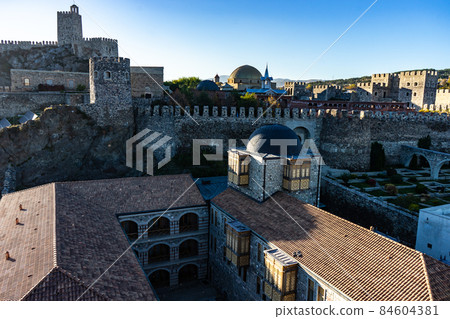 Architecture of medieval castle Rabati Architecture of medieval castle Rabati 84604381