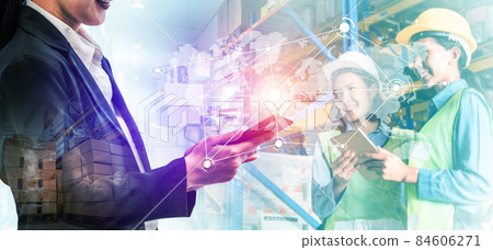 Smart warehouse management system with innovative internet of things technology Smart warehouse management system with innovative internet of things technology 84606271