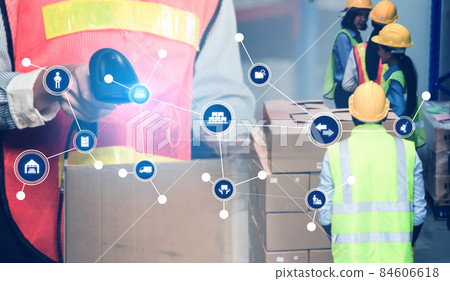 Smart warehouse management system with innovative internet of things technology 84606618